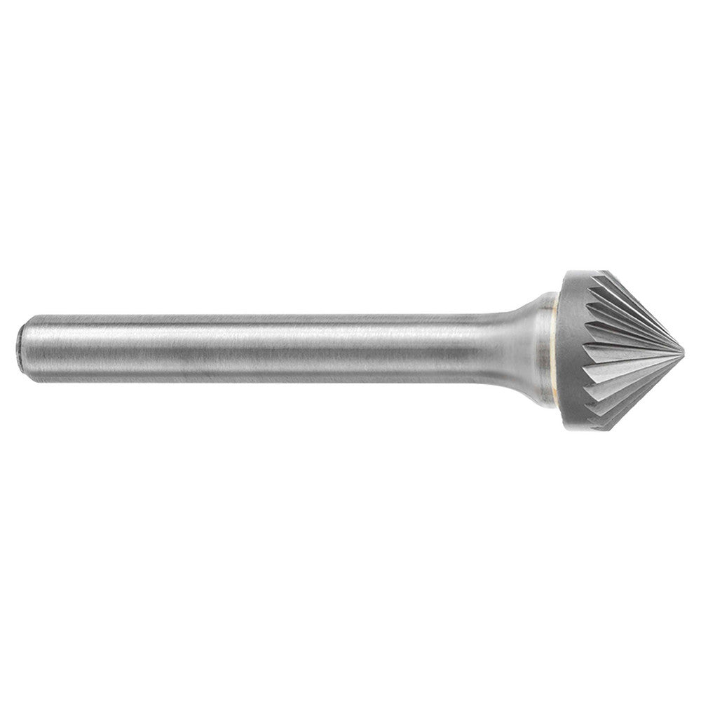 Kyocera SGS Precision Tools 14950 Abrasive Burr SK-3, 3/8" Cut Dia, Countersink, Single Cut