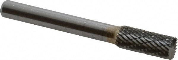 Kyocera SGS Precision Tools 10903 Abrasive Burr SB-2, 5/16" Cut Dia, Cylinder With End Cut, Double Cut