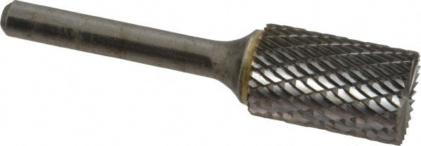 Kyocera SGS Precision Tools 11053 Abrasive Burr SB-6, 5/8" Cut Dia, Cylinder With End Cut, Double Cut
