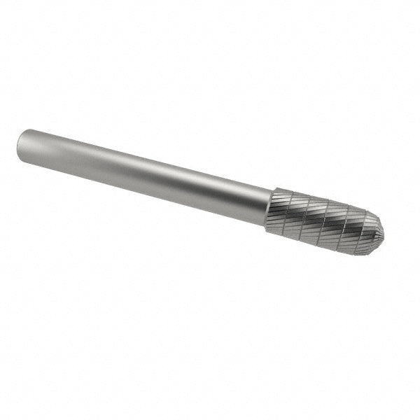 Kyocera SGS Precision Tools 11753 Abrasive Burr SC-2, 5/16" Cut Dia, Ball Nose Cylinder, Double Cut