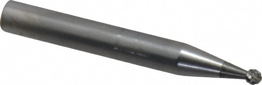Kyocera SGS Precision Tools 12728 Abrasive Burr SD-11, 1/8" Cut Dia, Ball, Double Cut