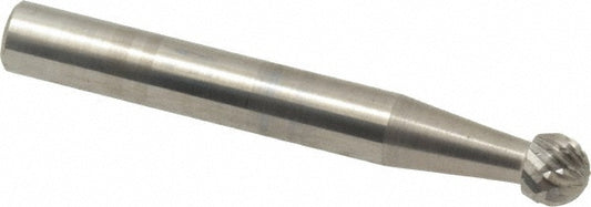 Kyocera SGS Precision Tools 12453 Abrasive Burr SD-1, 1/4" Cut Dia, Ball, Double Cut