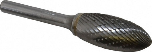 Kyocera SGS Precision Tools 14453 Abrasive Burr SH-6, 5/8" Cut Dia, Flame, Double Cut