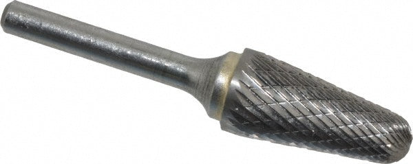 Kyocera SGS Precision Tools 15278 Abrasive Burr SL-5, 5/8" Cut Dia, Ball Nose Cone, Double Cut