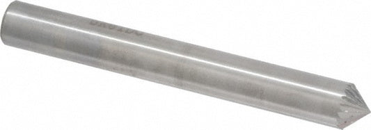 Kyocera SGS Precision Tools 14928 Abrasive Burr SK-1, 1/4" Cut Dia, Cone, Double Cut