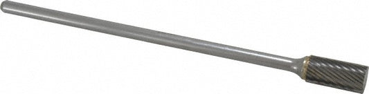 Kyocera SGS Precision Tools 16225 Abrasive Burr SA-5L6, 1/2" Cut Dia, Cylinder, Single Cut