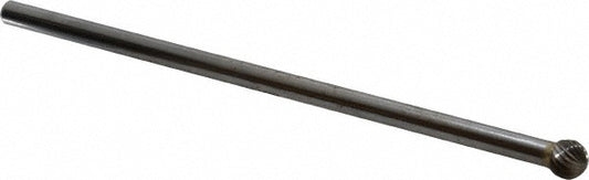 Kyocera SGS Precision Tools 16425 Abrasive Burr SD-3L6, 3/8" Cut Dia, Ball, Single Cut