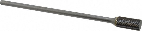 Kyocera SGS Precision Tools 16228 Abrasive Burr SA-5L6, 1/2" Cut Dia, Cylinder, Double Cut