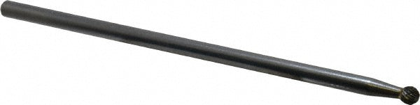 Kyocera SGS Precision Tools 16403 Abrasive Burr SD-1L6, 1/4" Cut Dia, Ball, Double Cut