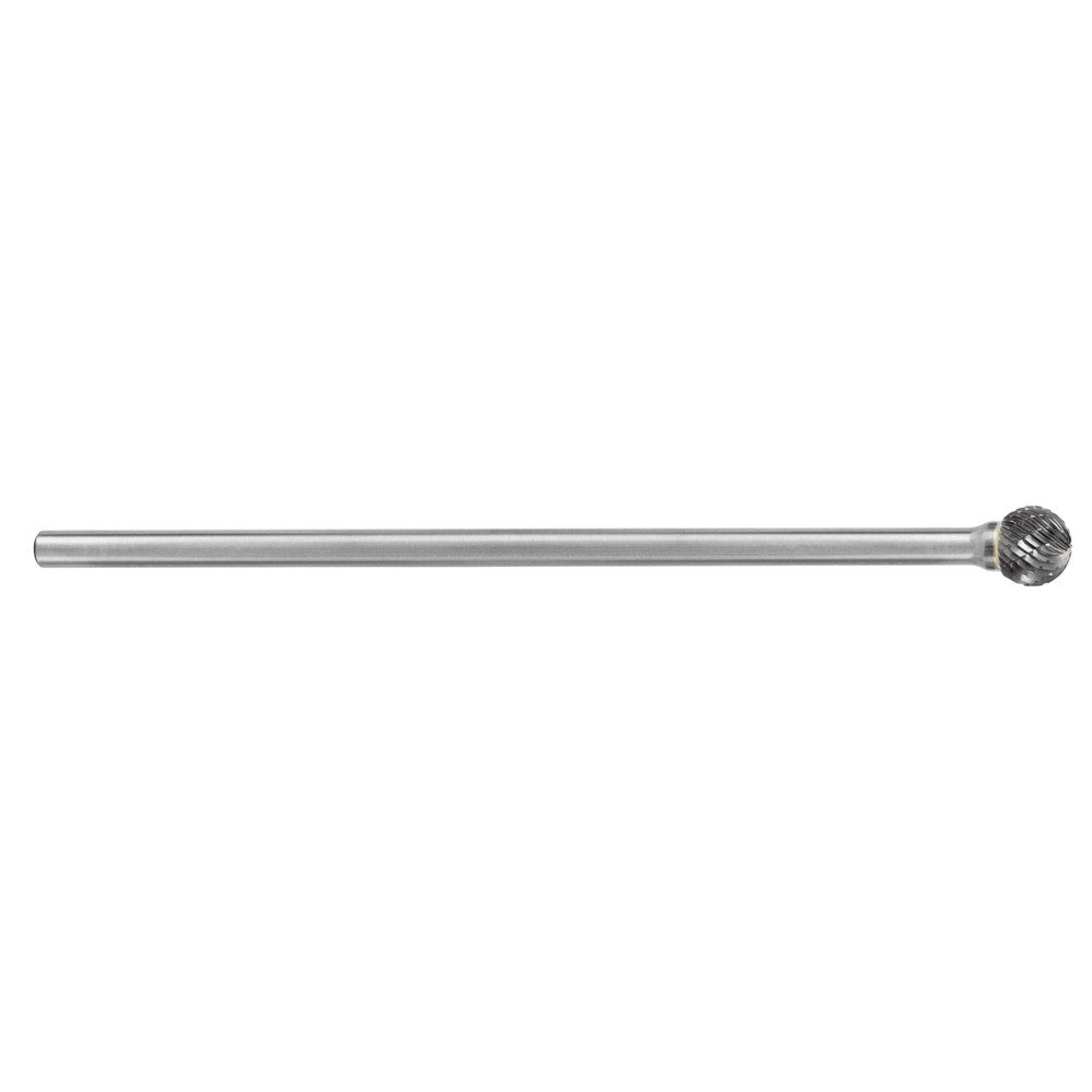 Kyocera SGS Precision Tools 16428 Abrasive Burr SD-3L6, 3/8" Cut Dia, Ball, Double Cut