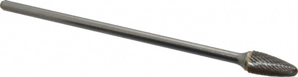 Kyocera SGS Precision Tools 16603 Abrasive Burr SF-5L6, 1/2" Cut Dia, Ball Nose Tree, Double Cut