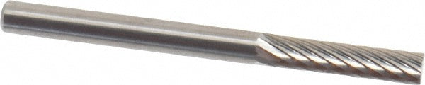 Kyocera SGS Precision Tools 10650 Abrasive Burr SA-43, 1/8" Cut Dia, Cylinder, Single Cut