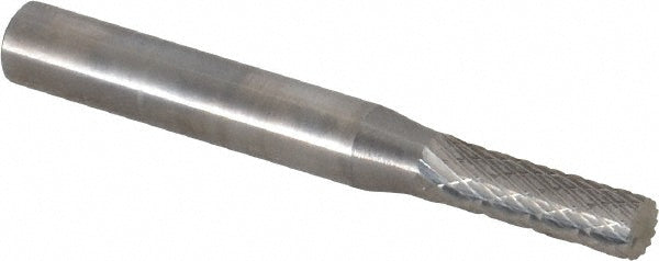 Kyocera SGS Precision Tools 10603 Abrasive Burr SA-41, 1/16" Cut Dia, Cylinder, Double Cut