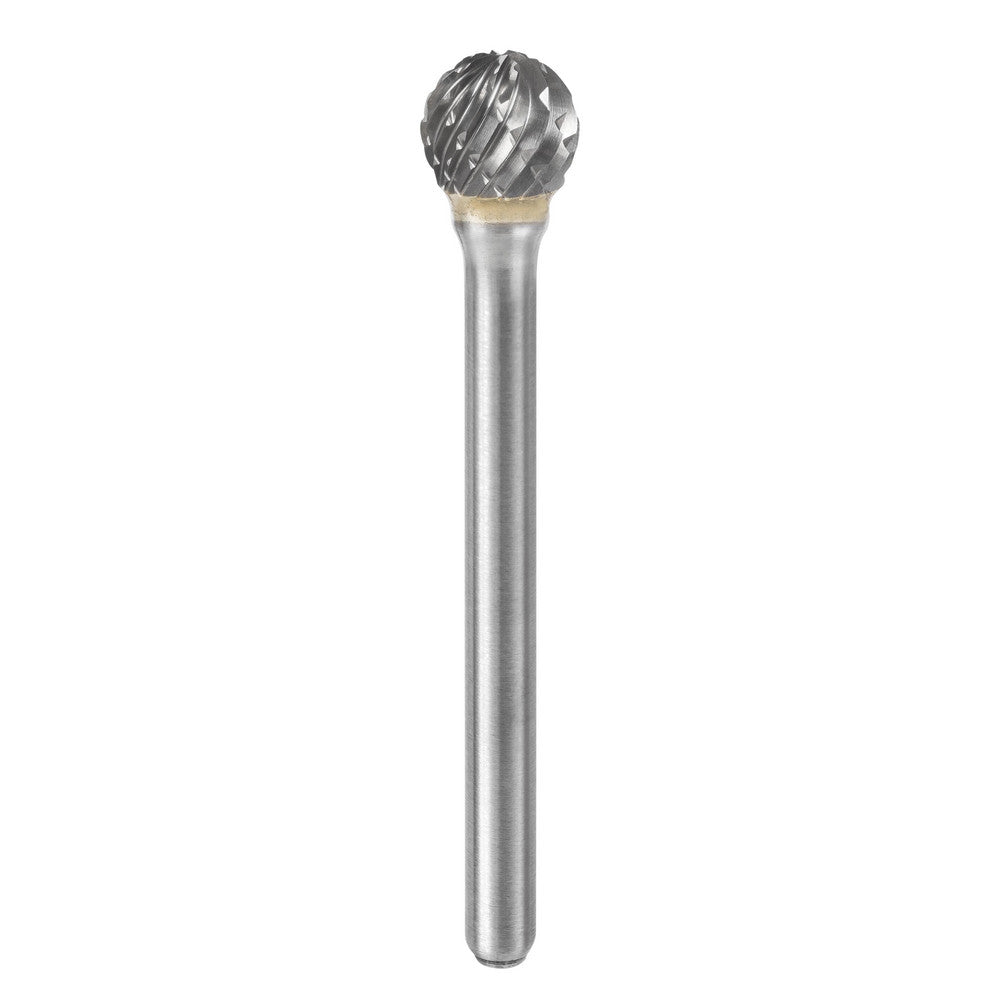 Kyocera SGS Precision Tools 12853 Abrasive Burr SD-53, 3/16" Cut Dia, Ball, Double Cut