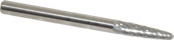 Kyocera SGS Precision Tools 13703 Abrasive Burr SF-42, 1/8" Cut Dia, Ball Nose Tree, Double Cut