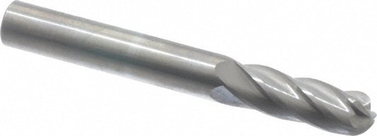 Kyocera SGS Precision Tools 19024 Abrasive Burr SC-1NF, 1/4" Cut Dia, Ball Nose Cylinder, Aluma Cut