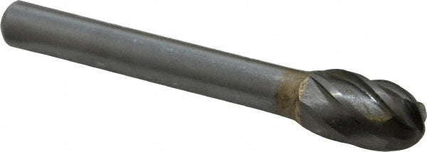 Kyocera SGS Precision Tools 19048 Abrasive Burr SE-3NF, 3/8" Cut Dia, Oval, Aluma Cut