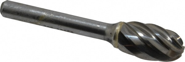Kyocera SGS Precision Tools 19050 Abrasive Burr SE-5NF, 1/2" Cut Dia, Oval, Aluma Cut
