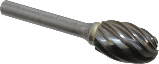 Kyocera SGS Precision Tools 19052 Abrasive Burr SE-6NF, 5/8" Cut Dia, Oval, Aluma Cut