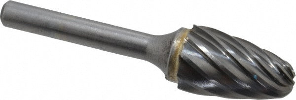 Kyocera SGS Precision Tools 19064 Abrasive Burr SF-6NF, 5/8" Cut Dia, Ball Nose Tree, Aluma Cut