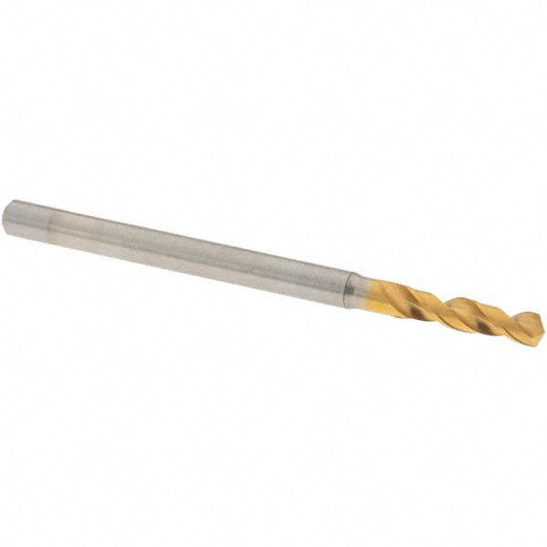 OSG 8595265 Screw Machine Length Drill Bit 2.65 mm (0.1043) Dia, 130 deg, Vanadium High Speed Steel