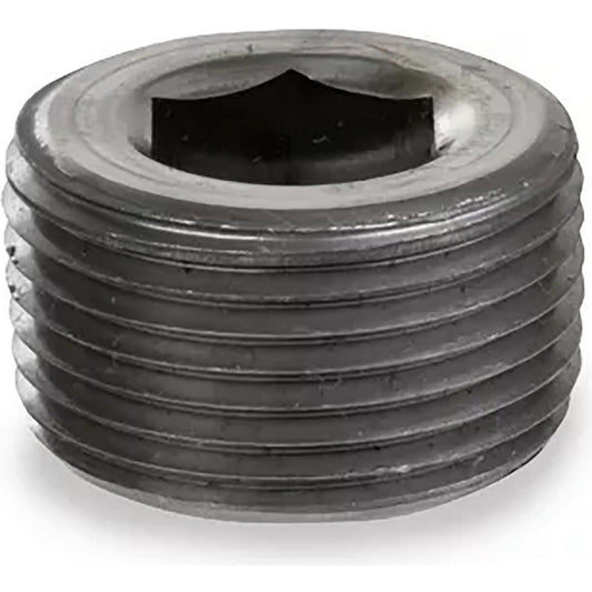 USA Industrials ZUSA-PF-20223 Black Hex Socket Plug 1/4", NPT
