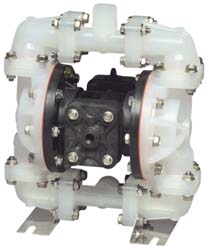 SandPIPER S05B2P2PPNS000. Air Operated Diaphragm Pump 1/2" NPT, Polypropylene Housing