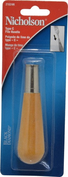 Nicholson 21524N 4-1/2" Long x 1-3/16" Diam File Handle