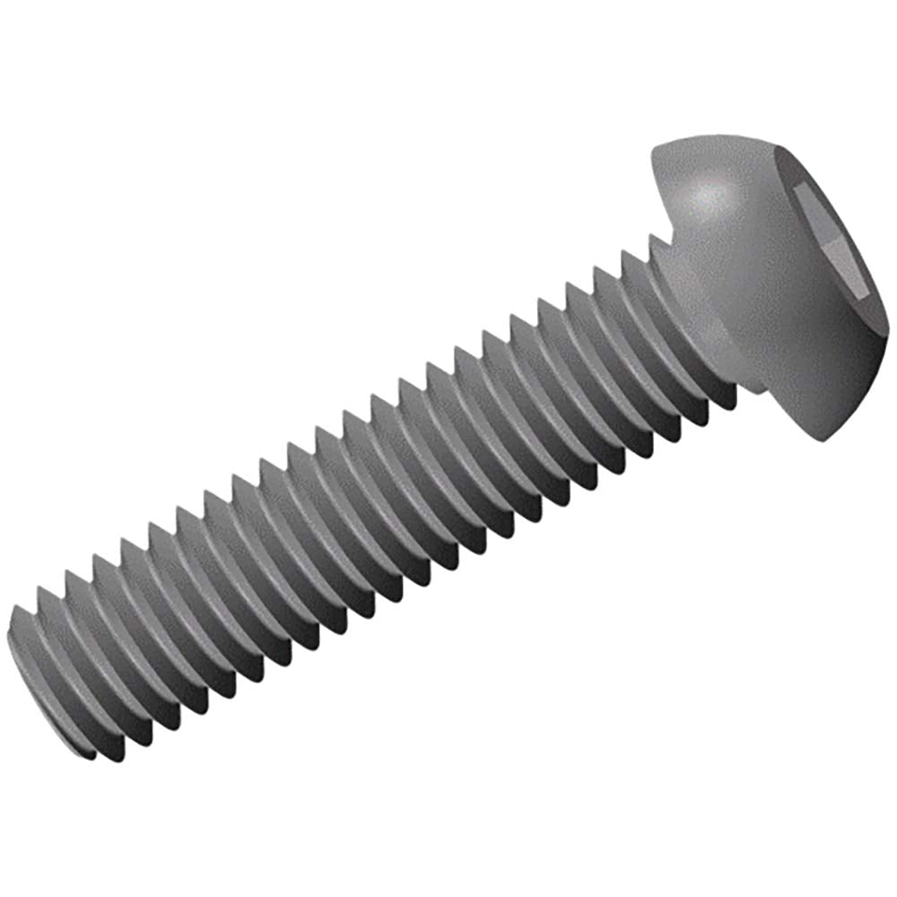 Iscar 7002264 Cap Screw for Indexables 4 mm Hex Socket, M6 x 1 Thread