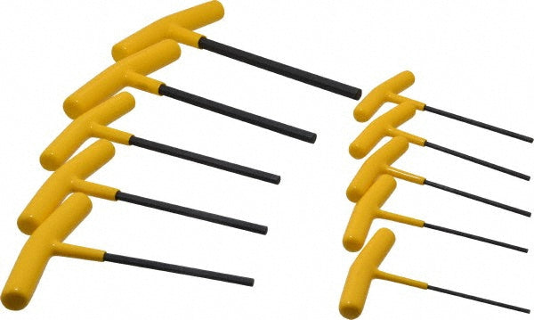 Bondhus 13338 10 Piece T-Handle Hex Key Set