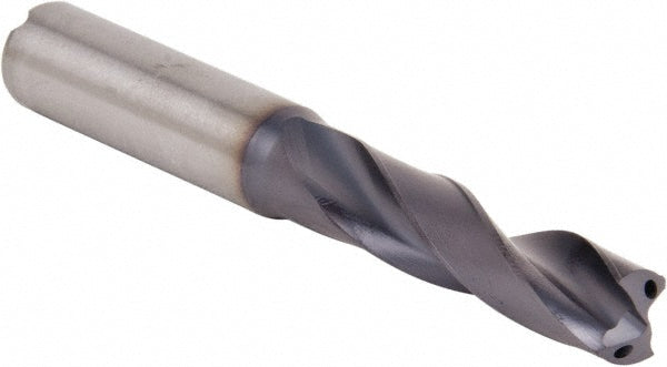 Kennametal 2649381 Screw Machine Length Drill Bit 31/64" Dia, 140 deg Point, Solid Carbide