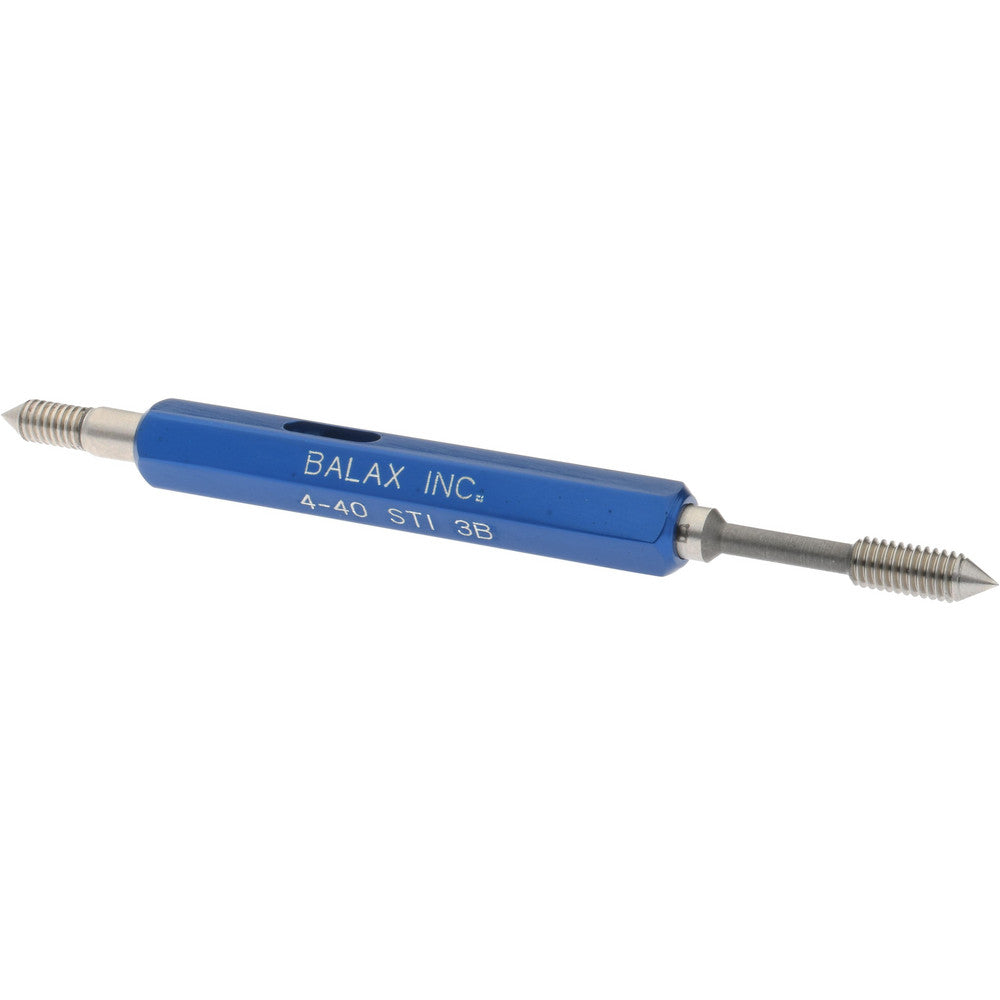 Balax 90491-000 4-40 Thread, High Speed Tool Steel, Class 3B, Screw Thread Insert Go/No Go Gage