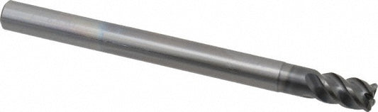 OSG 457108211 Corner Radius End Mill 8.00 mm Dia, 12.00 mm LOC, 1.00 mm Radius, 4 Flute, Solid Carbide