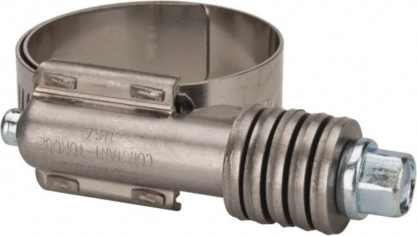 Ideal Tridon 4117551 Worm Gear Clamp 1 to 1-3/4" Dia, Stainless Steel Band