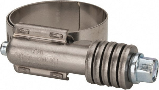Ideal Tridon 4117551 Worm Gear Clamp 1 to 1-3/4" Dia, Stainless Steel Band