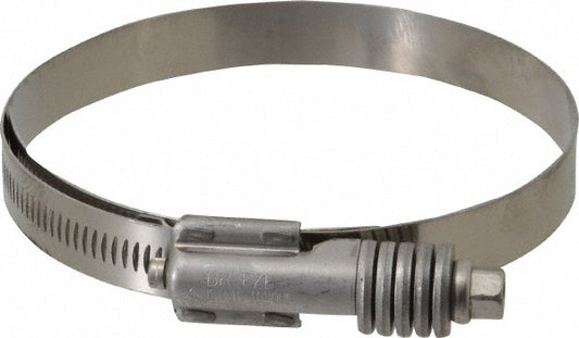 Ideal Tridon 4545051 Worm Gear Clamp SAE 462, 3-3/4 to 4-5/8" Dia, Stainless Steel Band