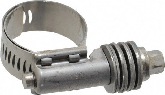 Ideal Tridon 4701051 Worm Gear Clamp SAE 10, 9/16 to 1-1/16" Dia, Stainless Steel Band