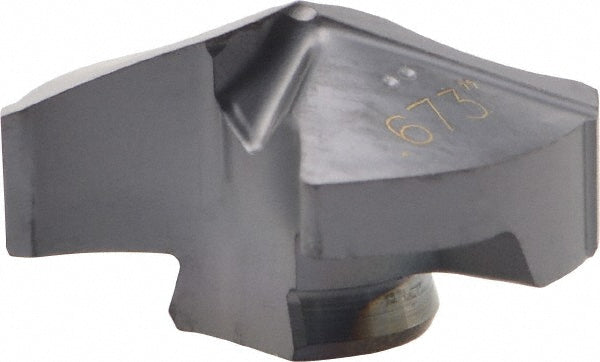Iscar 5505263 Replaceable Drill Tips IDI 0673-SG IC908, 0.6730" Dia, 17.09 mm Dia, 140 deg Point,  IC908