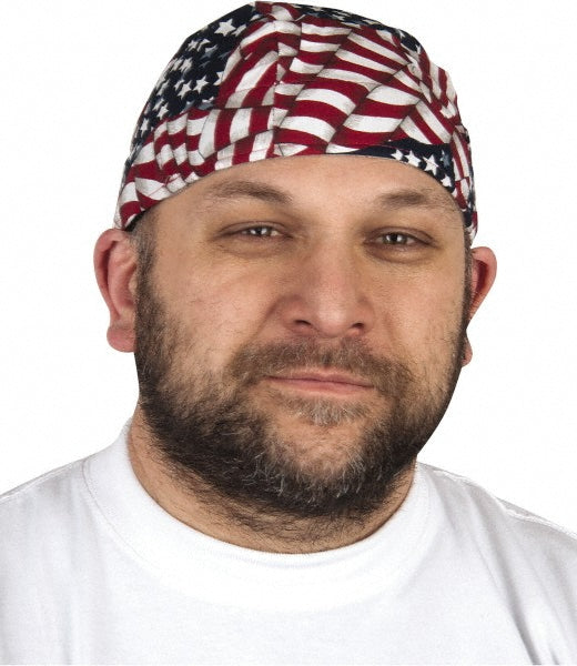 OccuNomix TN5-WAV Tie Hat Size Universal, Blue, Red & White