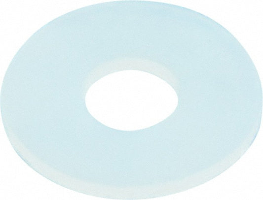 ELECTRO HARDWARE FW-33-N 10" Screw Standard Flat Washer Nylon, Plain Finish