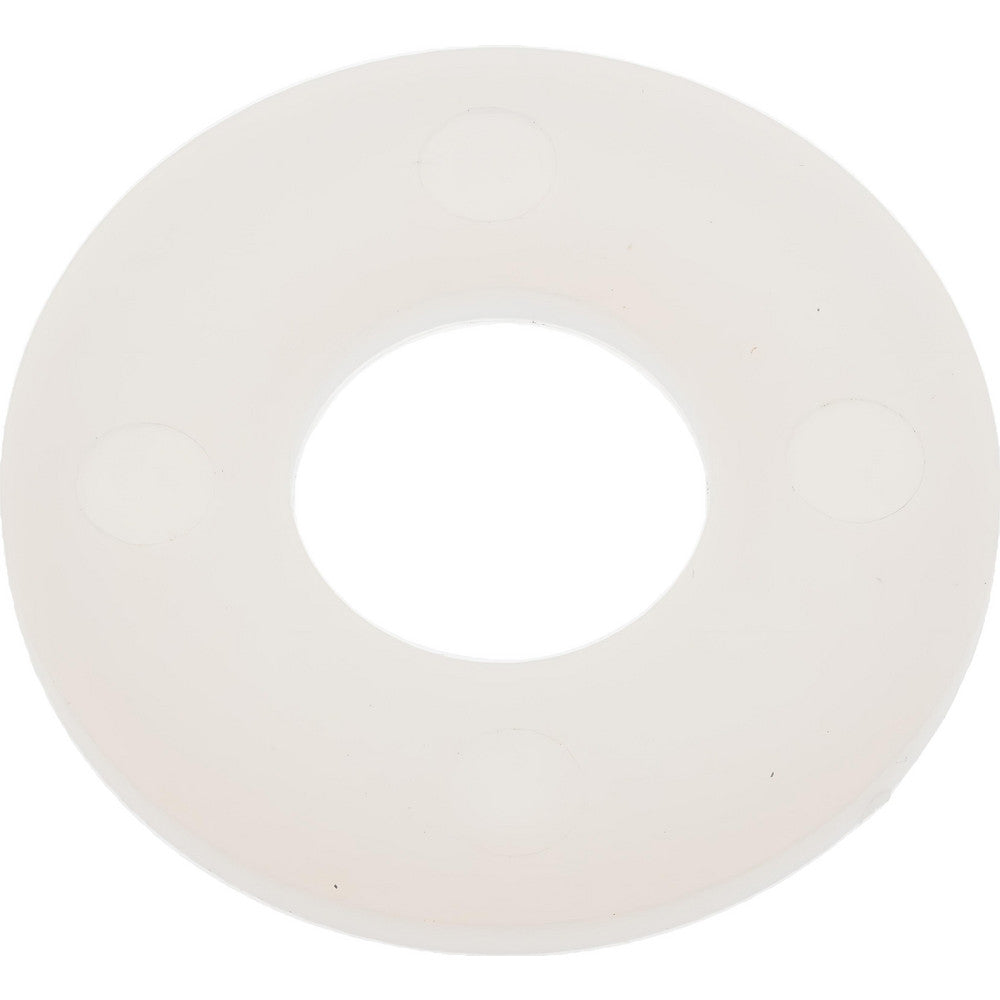 ELECTRO HARDWARE FW-37-N 3/8" Screw Standard Flat Washer Nylon, Plain Finish