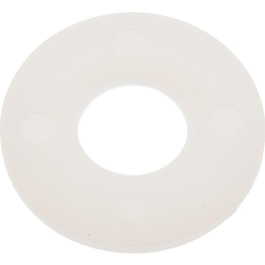 ELECTRO HARDWARE FW-37-N 3/8" Screw Standard Flat Washer Nylon, Plain Finish