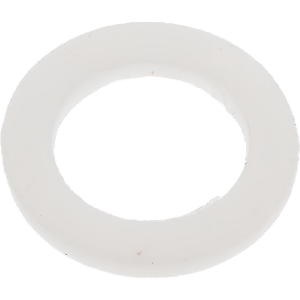 ELECTRO HARDWARE FW-9-PTFE 10" Screw Standard Flat Washer Polytetrafluroethylene, Plain Finish