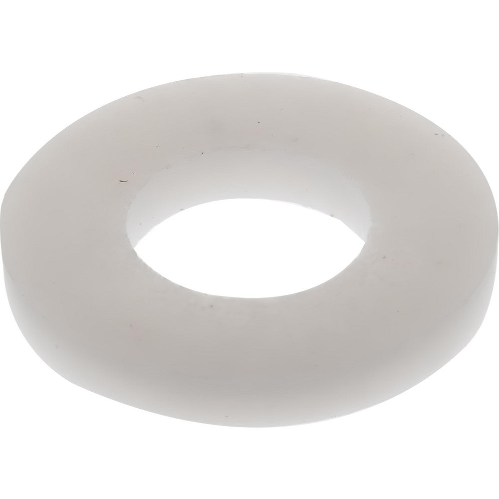 ELECTRO HARDWARE FW-10-PTFE 12" Screw Standard Flat Washer Polytetrafluroethylene, Plain Finish