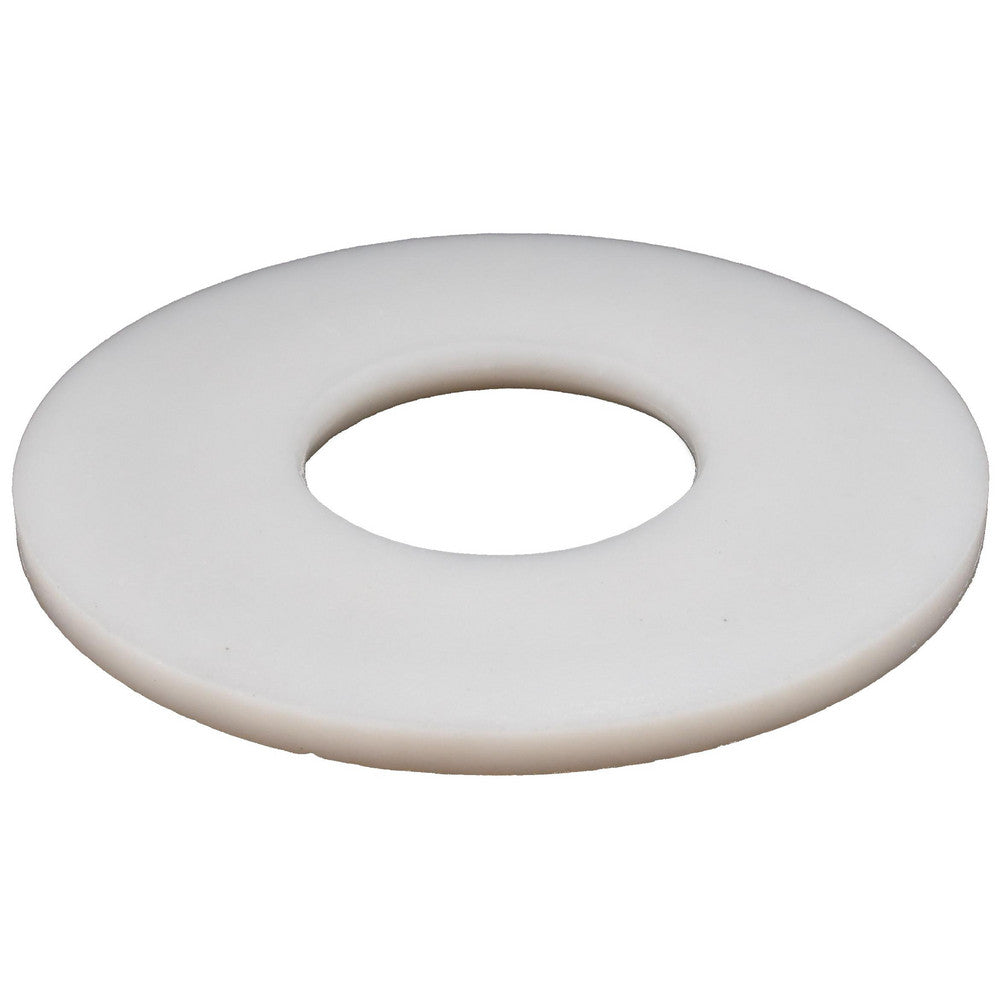 ELECTRO HARDWARE FW-41-PTFE 3/8" Screw Standard Flat Washer Polytetrafluroethylene, Plain Finish