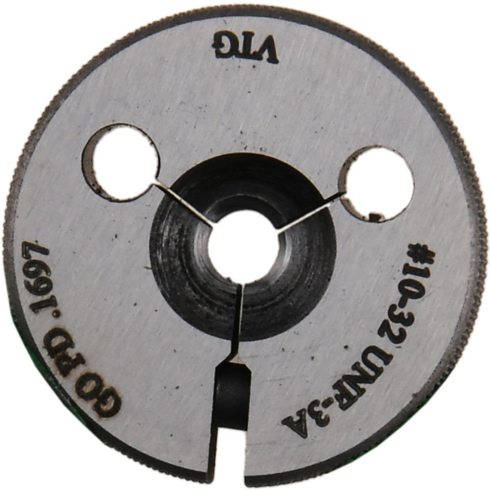 Vermont Gage 361121020 Threaded Ring Gage #10-32 Thread, UNF, Class 3A, Go