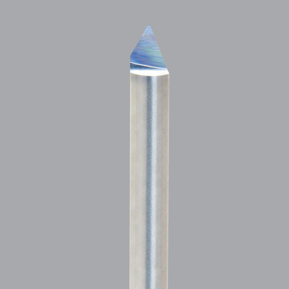 Onsrud 37-01 Engraving Cutter 60 &deg, 0.005" Dia, 0.005" Tip Dia, Conical Point, Solid Carbide