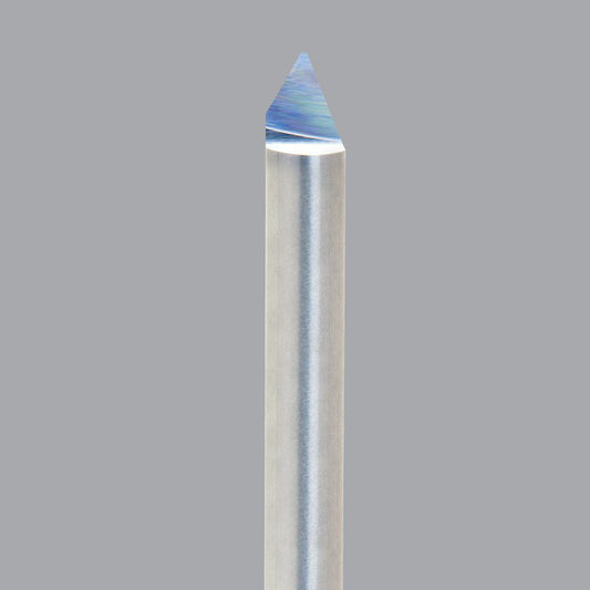 Onsrud 37-01 Engraving Cutter 60 &deg, 0.005" Dia, 0.005" Tip Dia, Conical Point, Solid Carbide
