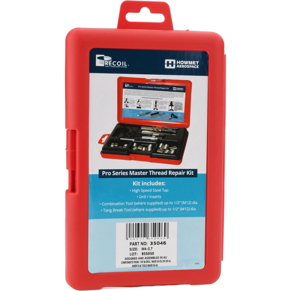 Recoil 35046 Thread Repair Kit Free-Running & Screw-Locking
