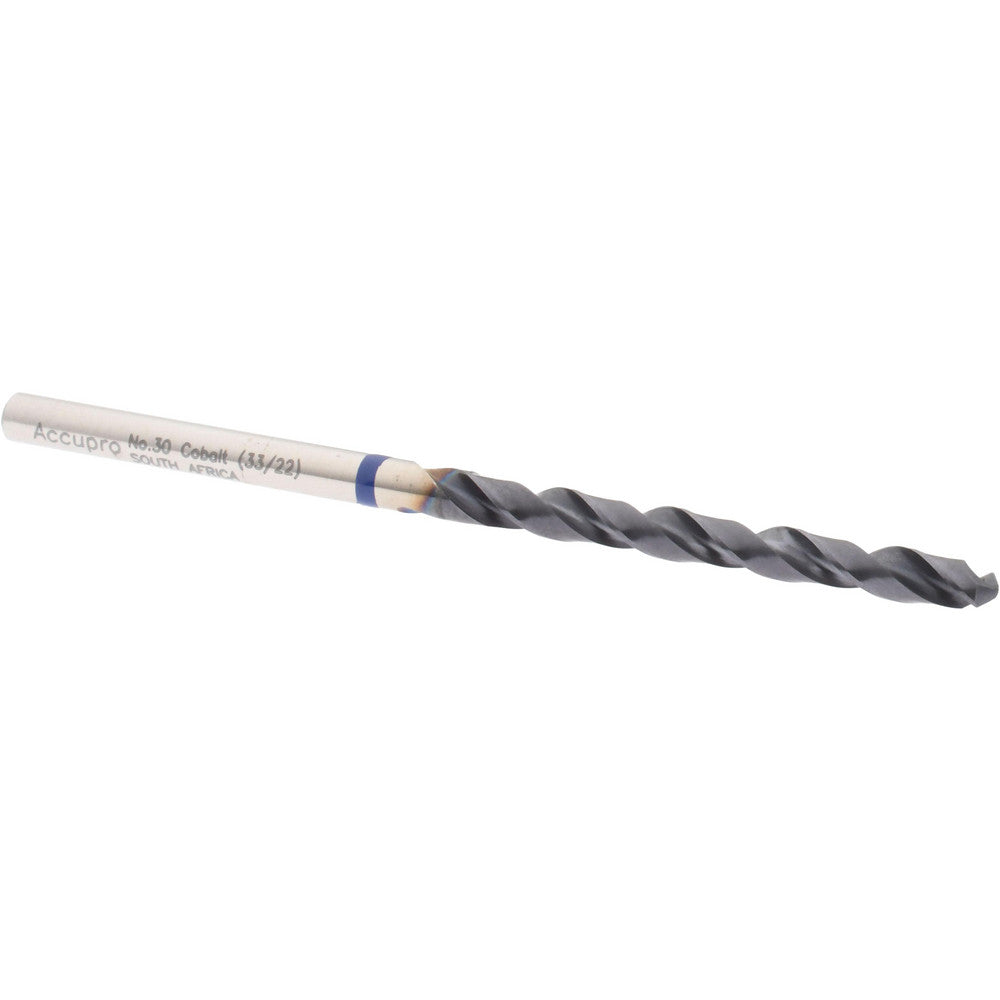 Accupro 1BB0326-AC Jobber Length Drill Bit #30, 120 &deg, Cobalt